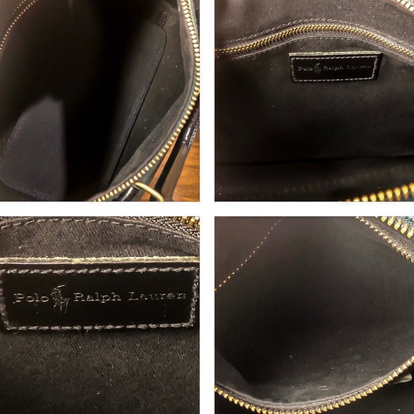 W RALPH LAUREN Black Watch Plaid Speedy Boston Overnight Travel Bag 30cm - Picture 5 of 17